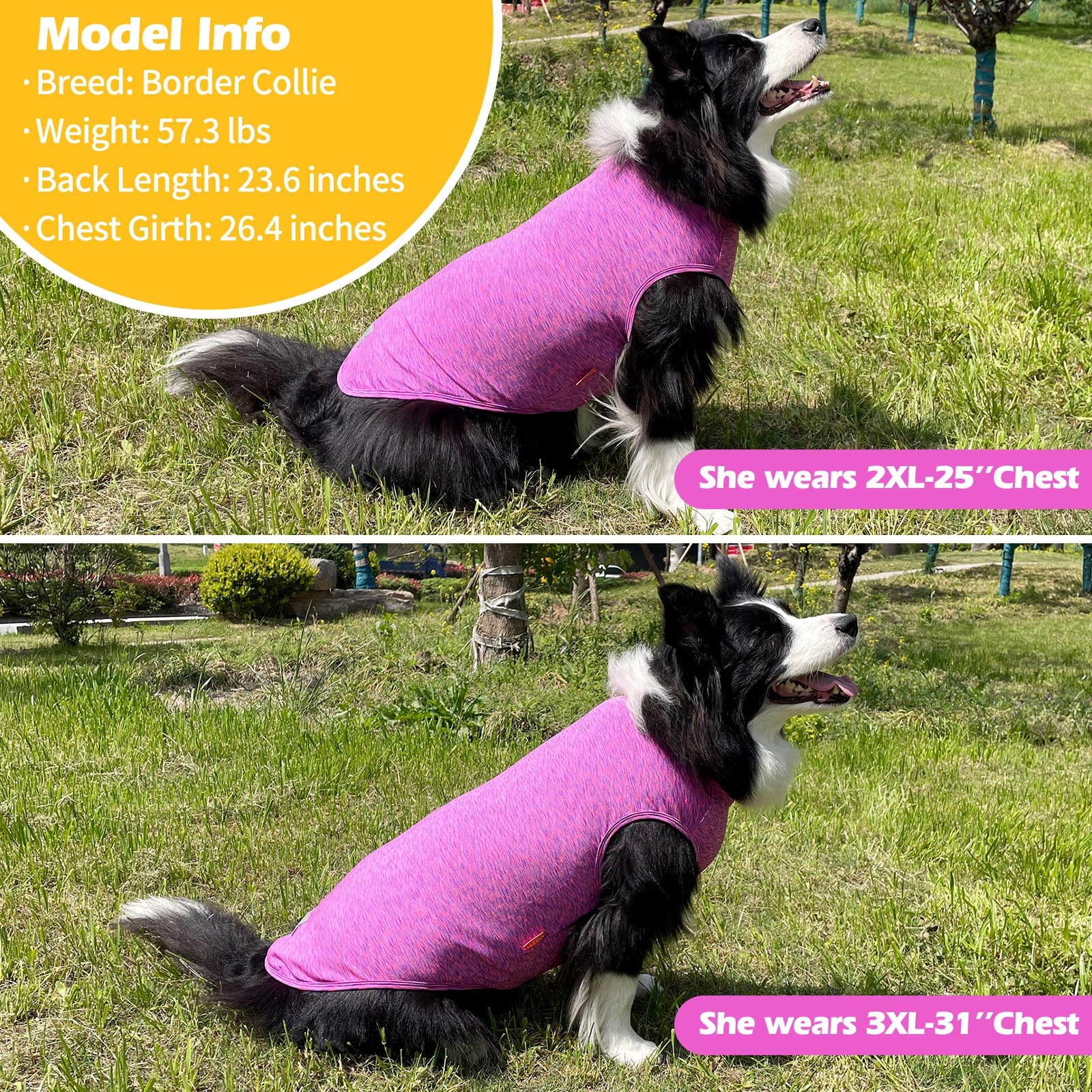 Camisetas KYEESE en morado y rosa, estilo y visibilidad