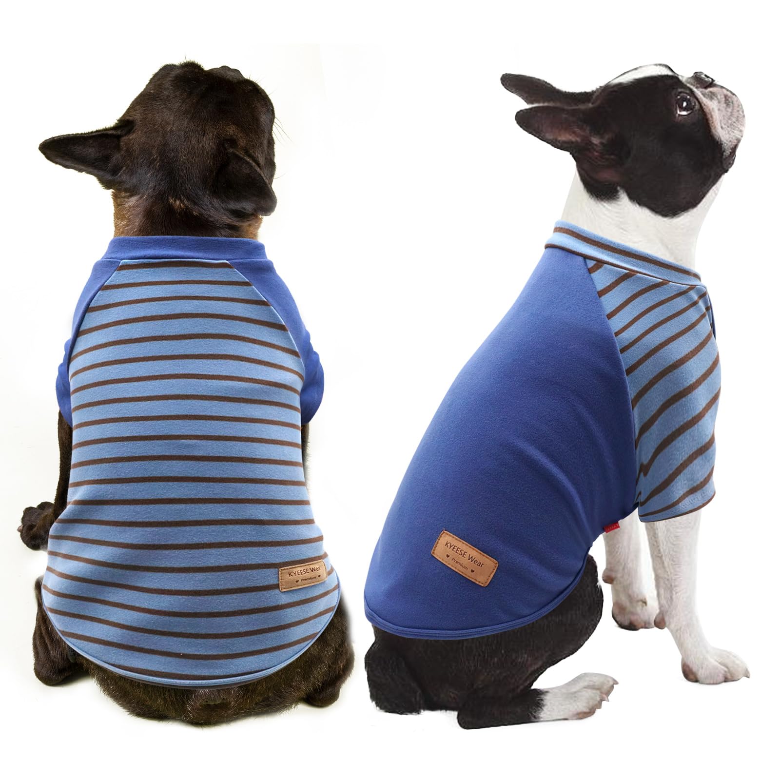 KYEESE dos piezas de suéter para perro con mangas, cómodo para uso diario