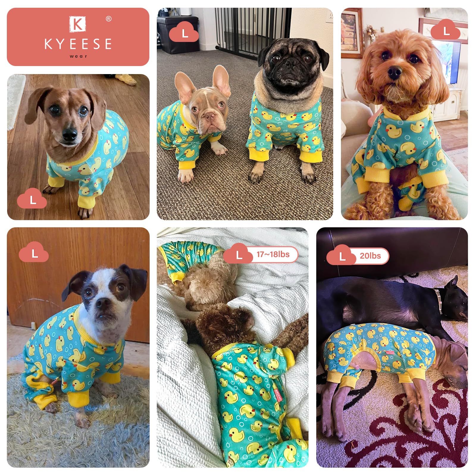 KYEESE pijamas para piel sensible, cobertura suave y cómoda.