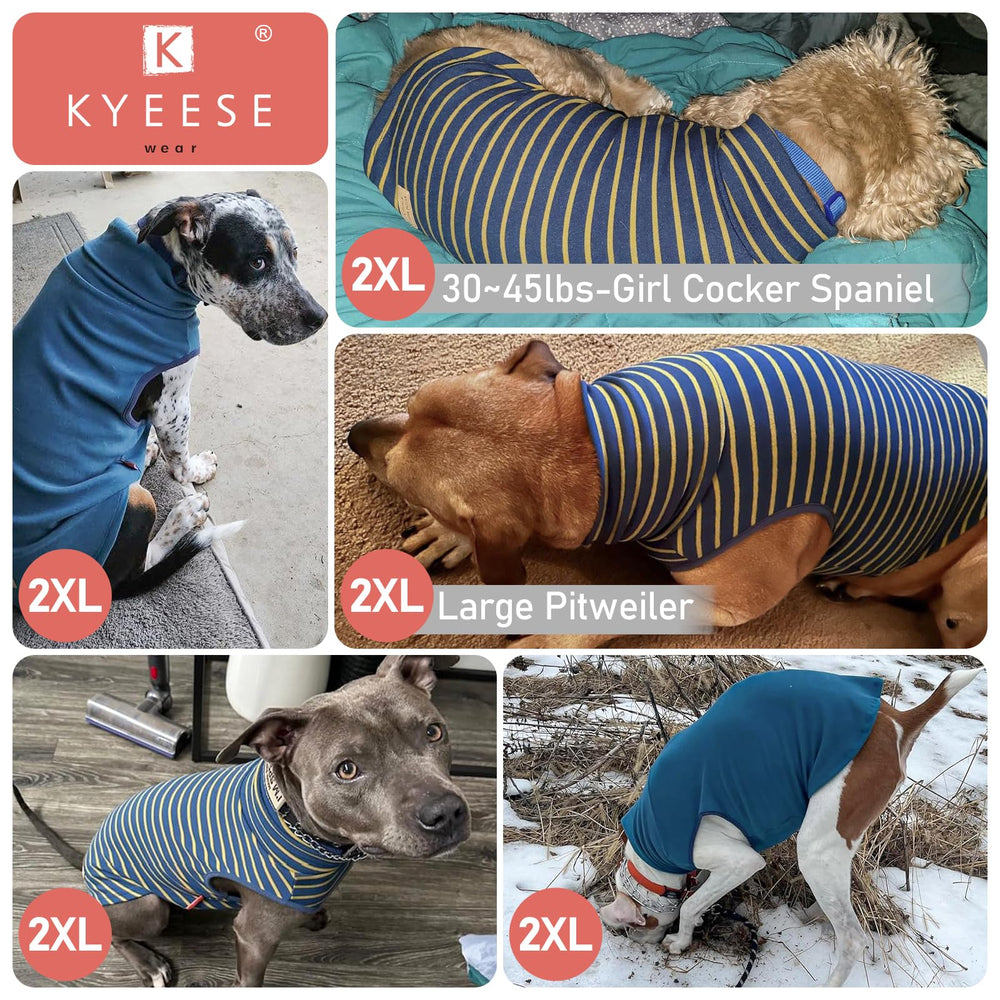 KYEESE suéter para perro, tejido de terciopelo suave para pelaje cómodo.