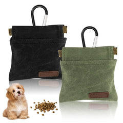 Kzanvov bolsa premio perro cierre automatico verde, ideal para entrenamiento