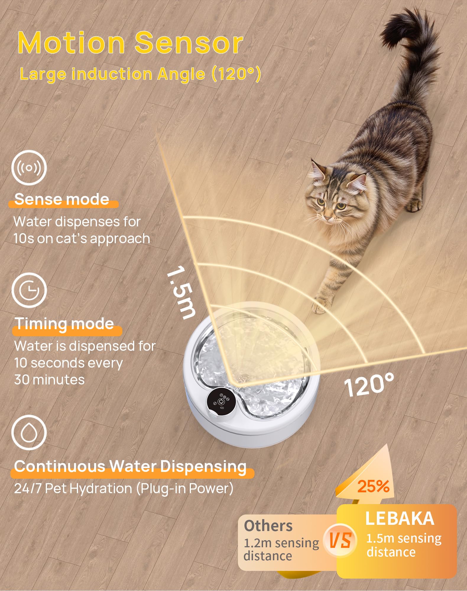 LABEKA filtración-multicapa mantiene el agua más limpia para la hidratación diaria.