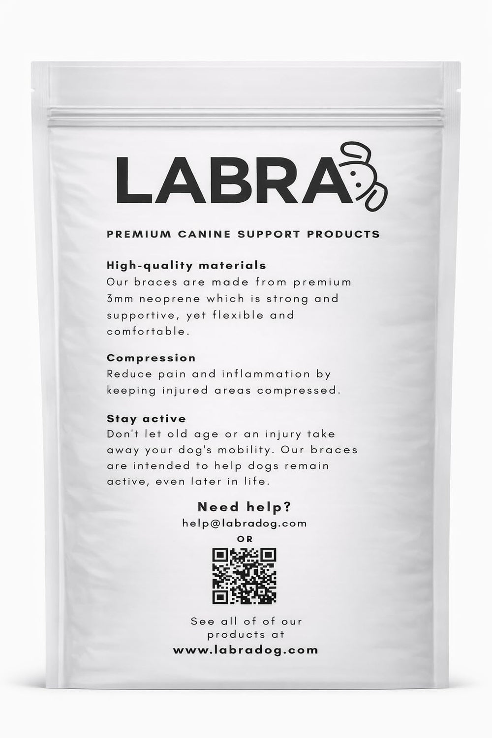 Labra prevención granulomas lamido en la pata trasera
