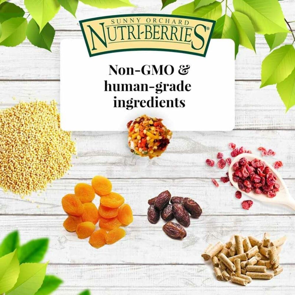 Nutri-Berries fomenta juego del pico y forrajeo en aves