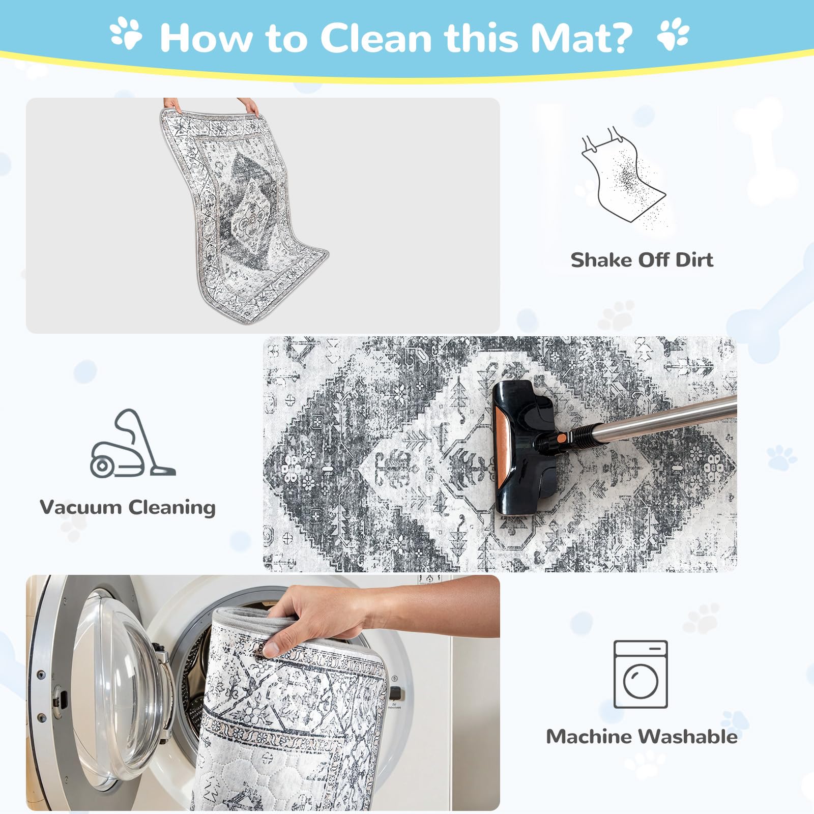 Lahome limpieza fácil lavado a mano o en máquina para conveniencia