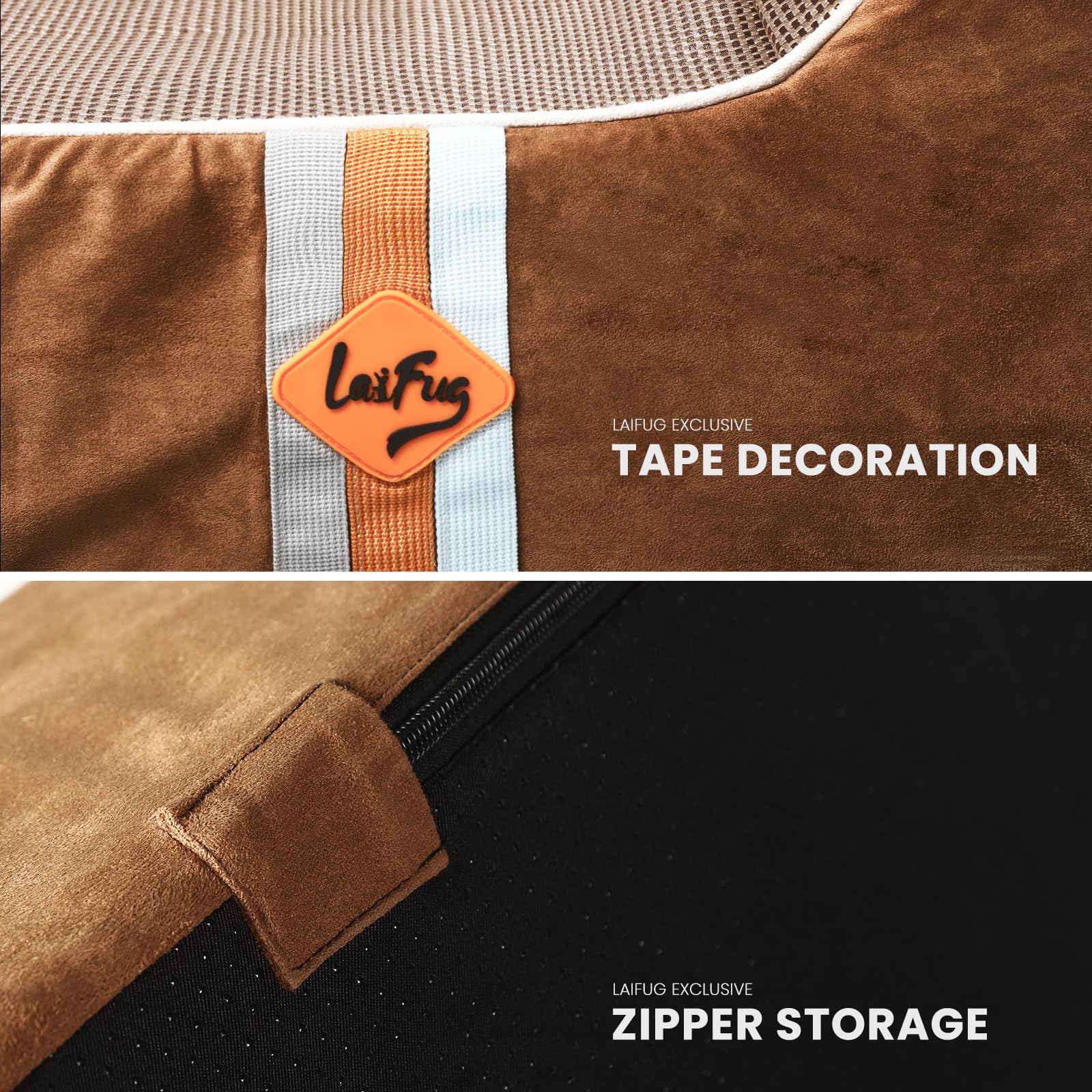 Laifug diseño inteligente jumbo, ideal para perros grandes y confortables.