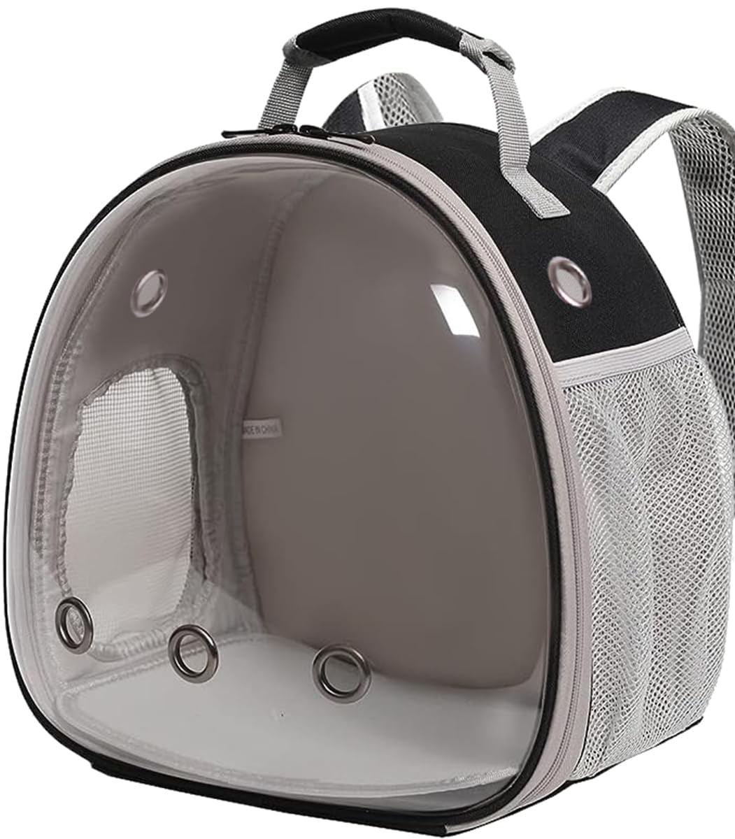 LAIRIES mochila verde para animales pequeños, opción versátil para días activos.
