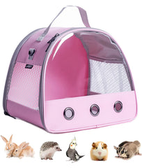 LAIRIES transportín mascotas-frontal, ventana frontal para vigilar a la mascota con comodidad.