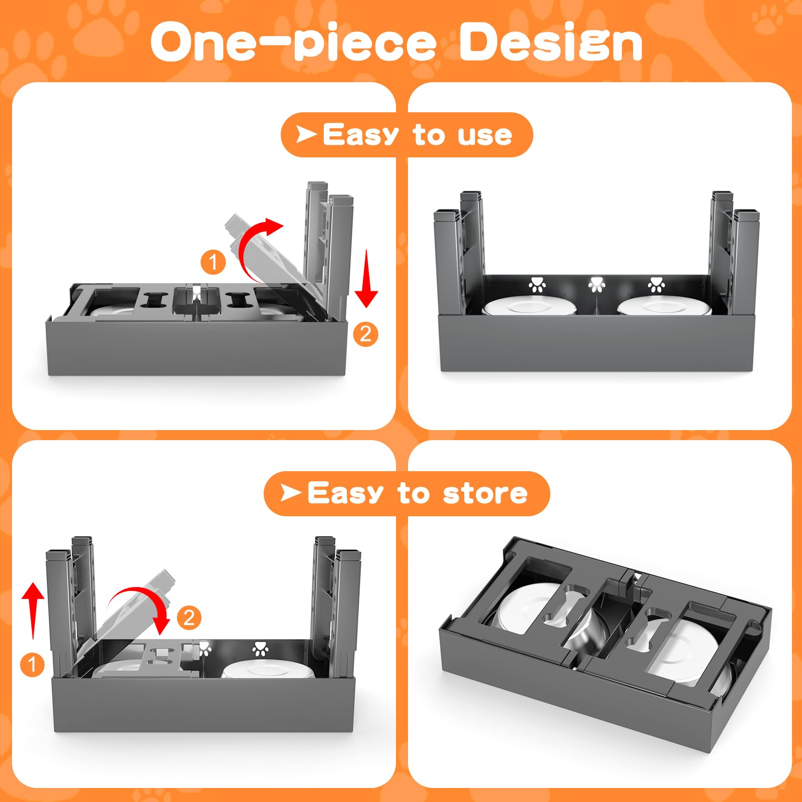 LAKIPETN diseño ergonómico para favorecer una postura durante las comidas