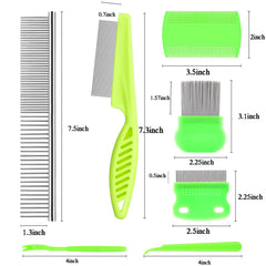 Lamoutor peine de acero inoxidable para grooming duradero y cómodo