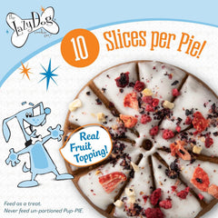 Pup-Pie Ruff You de Lazy Dog, ingredientes naturales para snack saludable