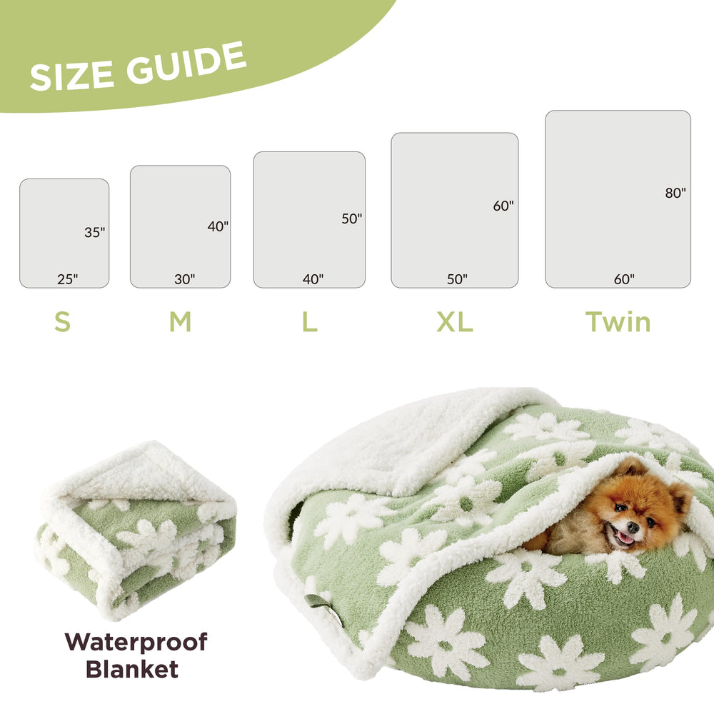 Manta LE SURE sherpa suave: tacto cálido para siestas y juegos.
