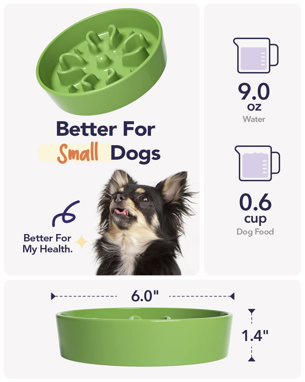 Diseño en laberinto de LE TAUCI para comer más despacio.