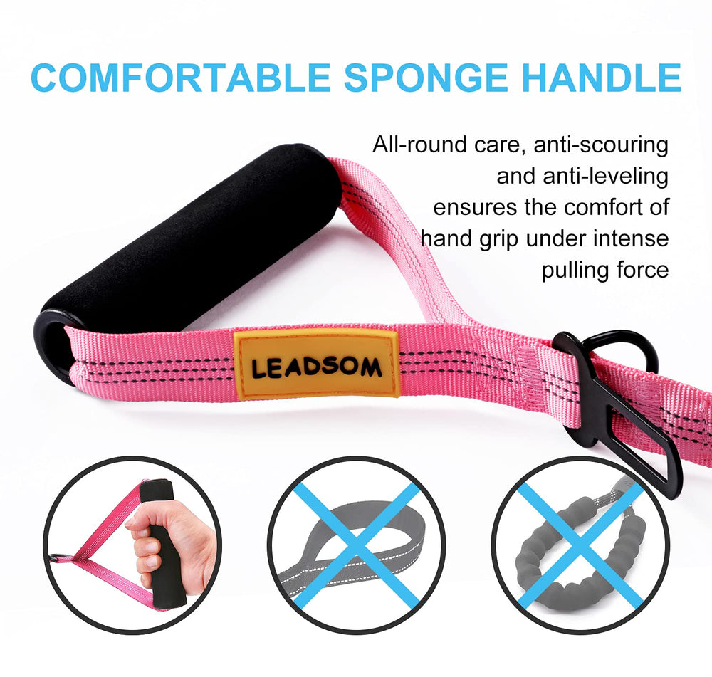 LEADSOM correa 6ft con hilos reflectantes para seguridad nocturna