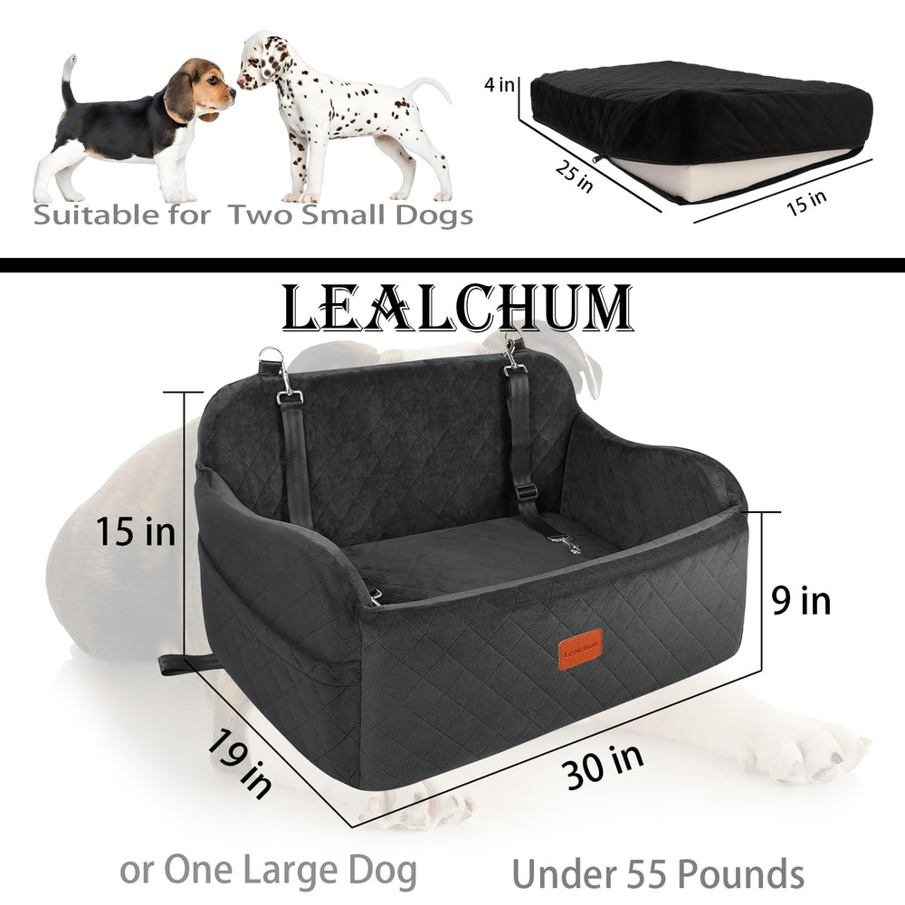 Lealchum bolsillo lateral para accesorios, detalle práctico durante el viaje