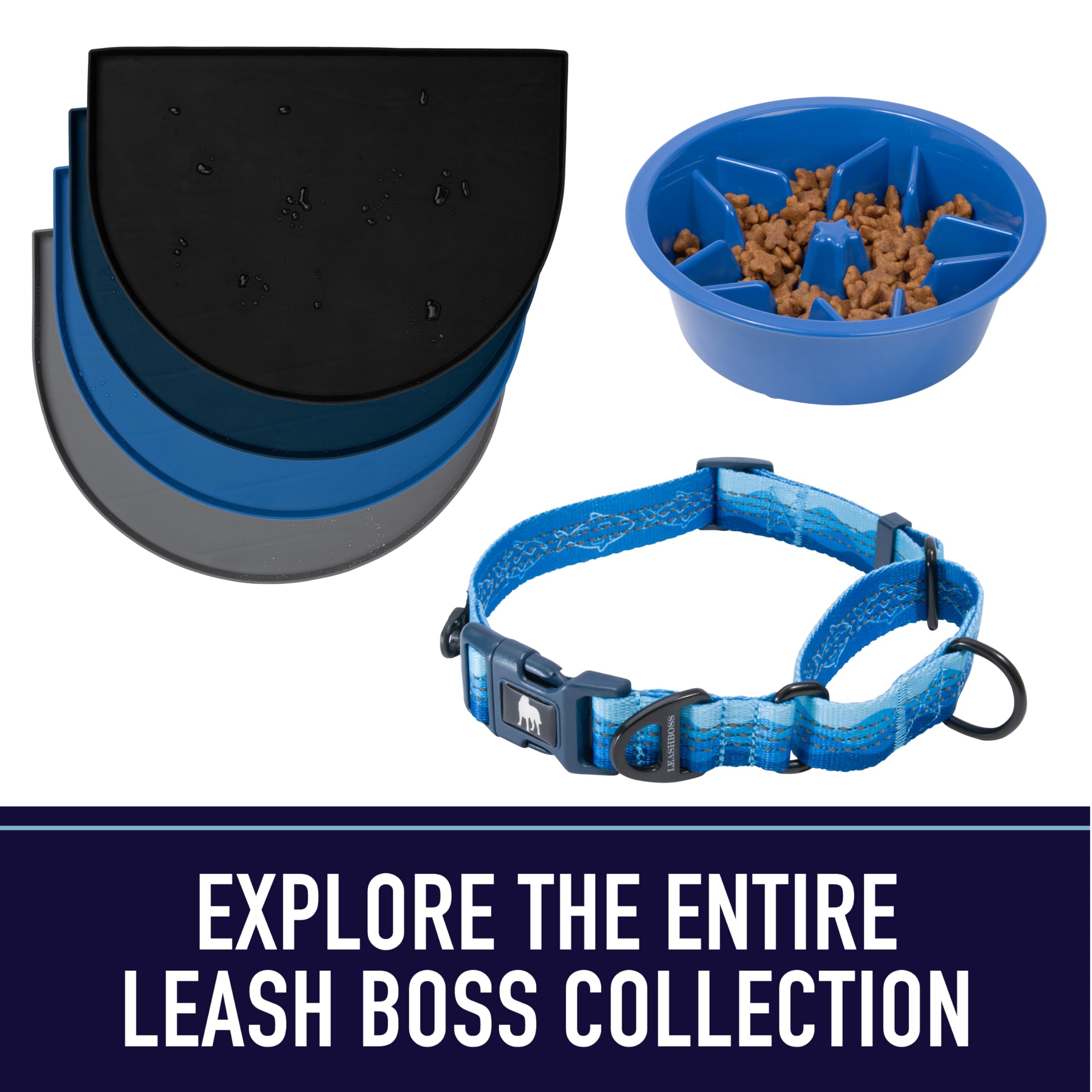 Leash Boss dispensador de bolsas opcional para salidas limpias