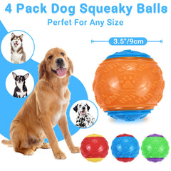 Bola LECHONG TPR, alta rebote, perfecta para perros activos.