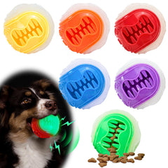 Bola LECHONG 3 en 1 en seis-pack, ideal para jugar y estimular la mente de tu perro