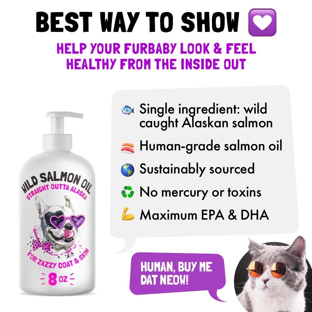 LEGITPET Aceite de salmón para articulaciones más activas.
