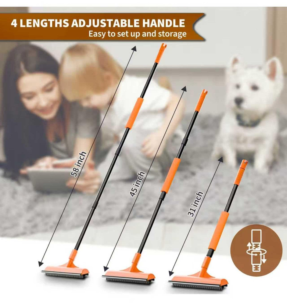 Rastrillo Leishiyen extensor de 58 pulgadas para alcanzar bajo muebles.
