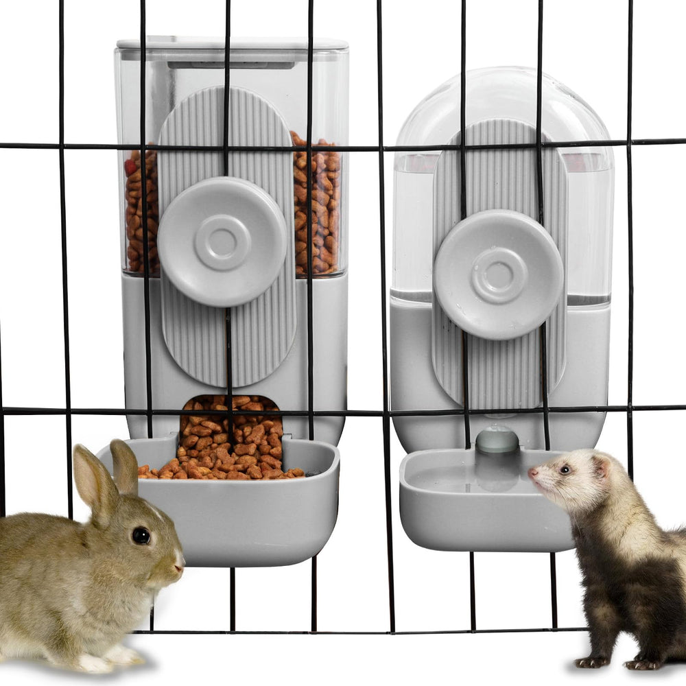 Lemtrflo alimentador automático para jaula colgante facilita la alimentación.