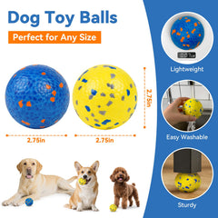 Bola Lepawit tenis para perros, mejora la visibilidad en el juego.