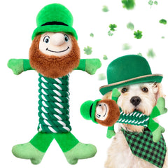 Juguete Lepawit Día de San Patricio Verde para perros, regalo ideal.