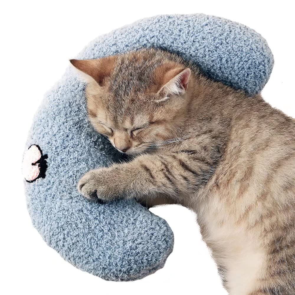Les Arbres Fair almohada gato donut media para descanso cómodo.