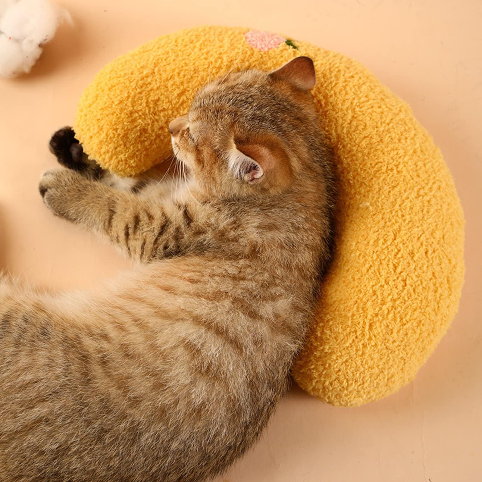 Les Arbres Fair cama con borde elevado para calma de gatos