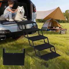 Lesguyor escalones para perros en coche, plegables y fáciles de usar.