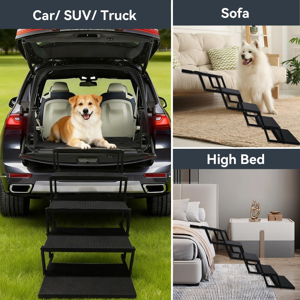 Lesguyor escalones para perros grandes, protege articulaciones con subida suave.