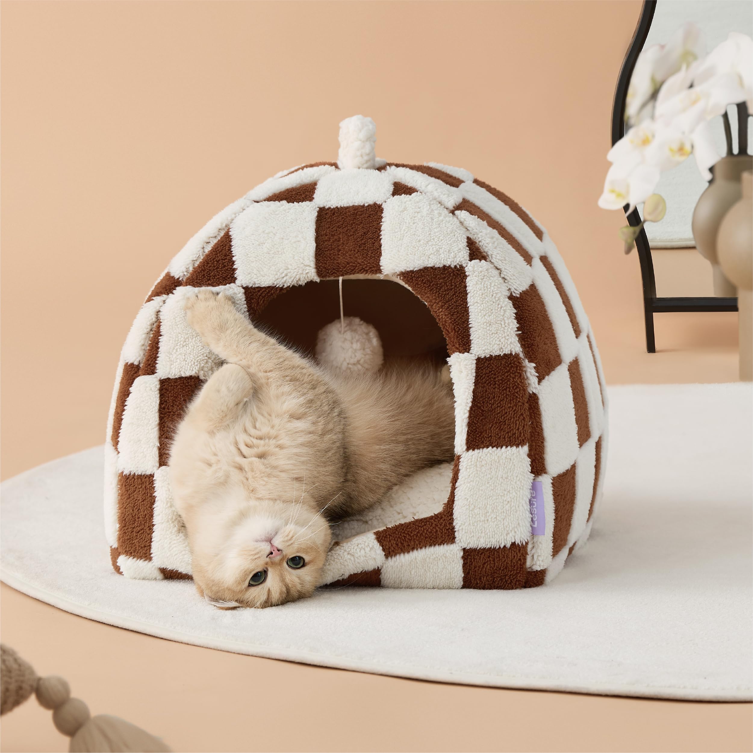 Lesure cama-gato-2-en-1 cómoda solución para dormir y descansar