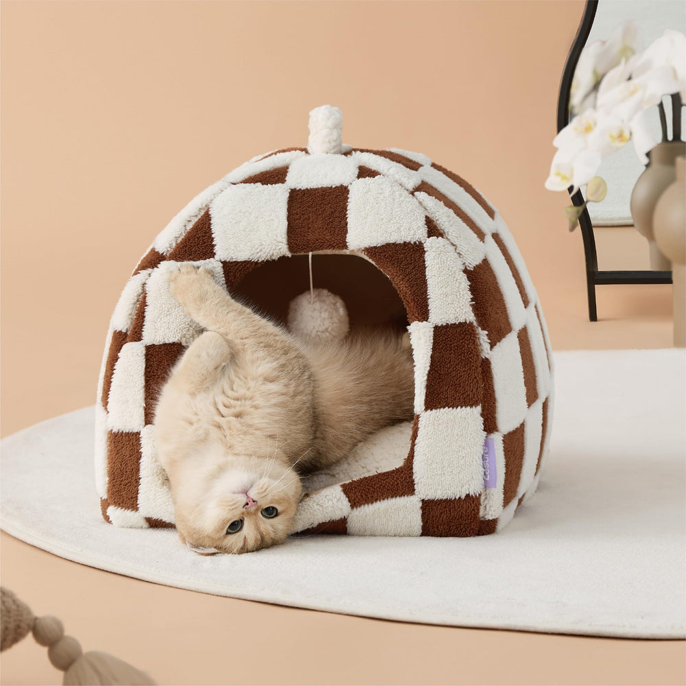 Lesure cama-gato-2-en-1 cómoda solución para dormir y descansar