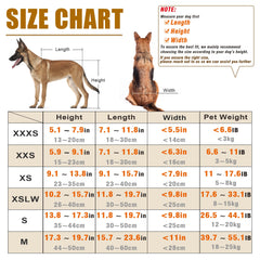 LetPetRun Silla de ruedas para perro, ajuste de largo, talla perfecta