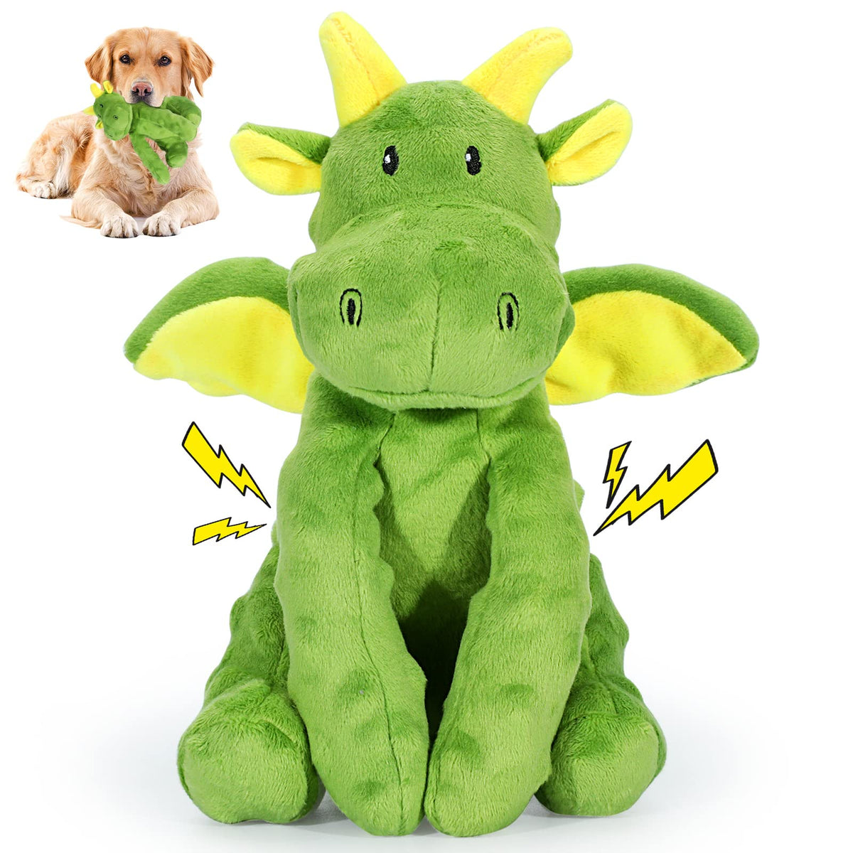 Letsmeet Juguete Perro Sonoro, ideal para juegos interactivos y entretenimiento prolongado.