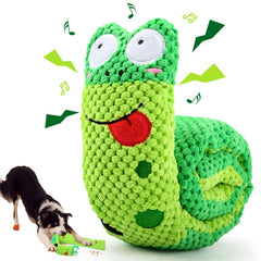 Jouet interactif Letsmeet Squeak pour chien, stimule le jeu et l'interaction.