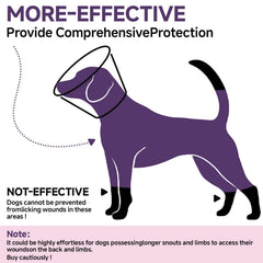 LETSQK cono-perro-xl-bordes-acolchados reducen irritación