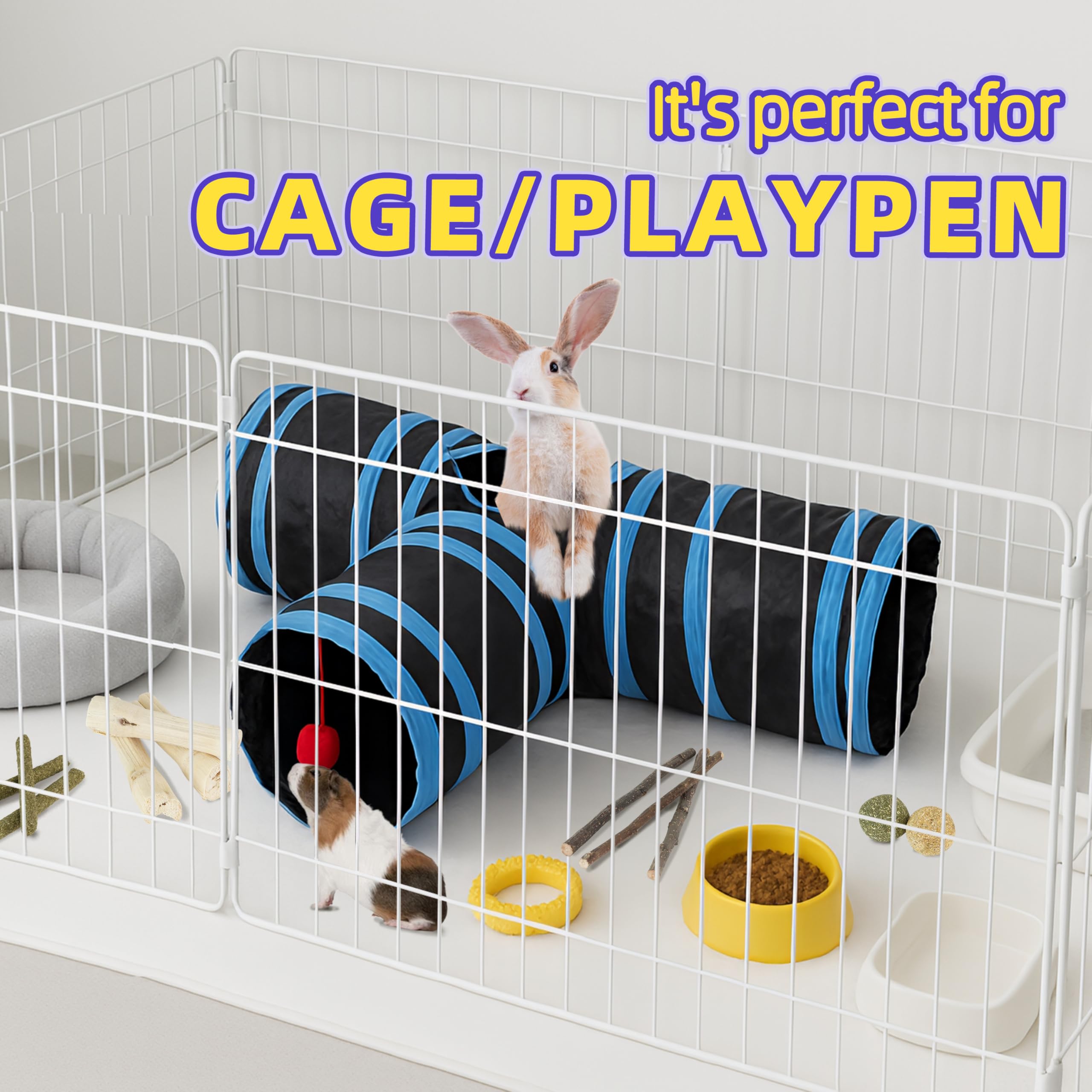 LEXASTLE tunel plegable; almacenamiento práctico para casa o viaje.