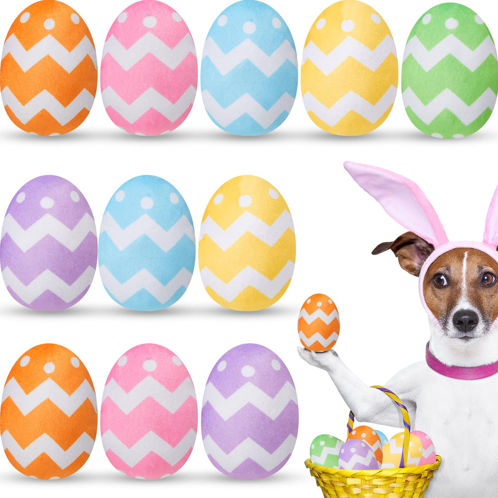 Leyndo huevo de Pascua para perros con peluche y sonido que invita al juego