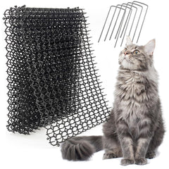Ley's alfombra deter-gatos 16x13, uso interior y exterior para proteger muebles y jardín.