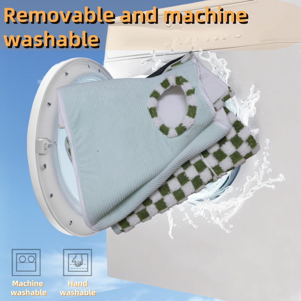 Funda removible para limpieza rápida con cremallera en el conjunto Lfokd.