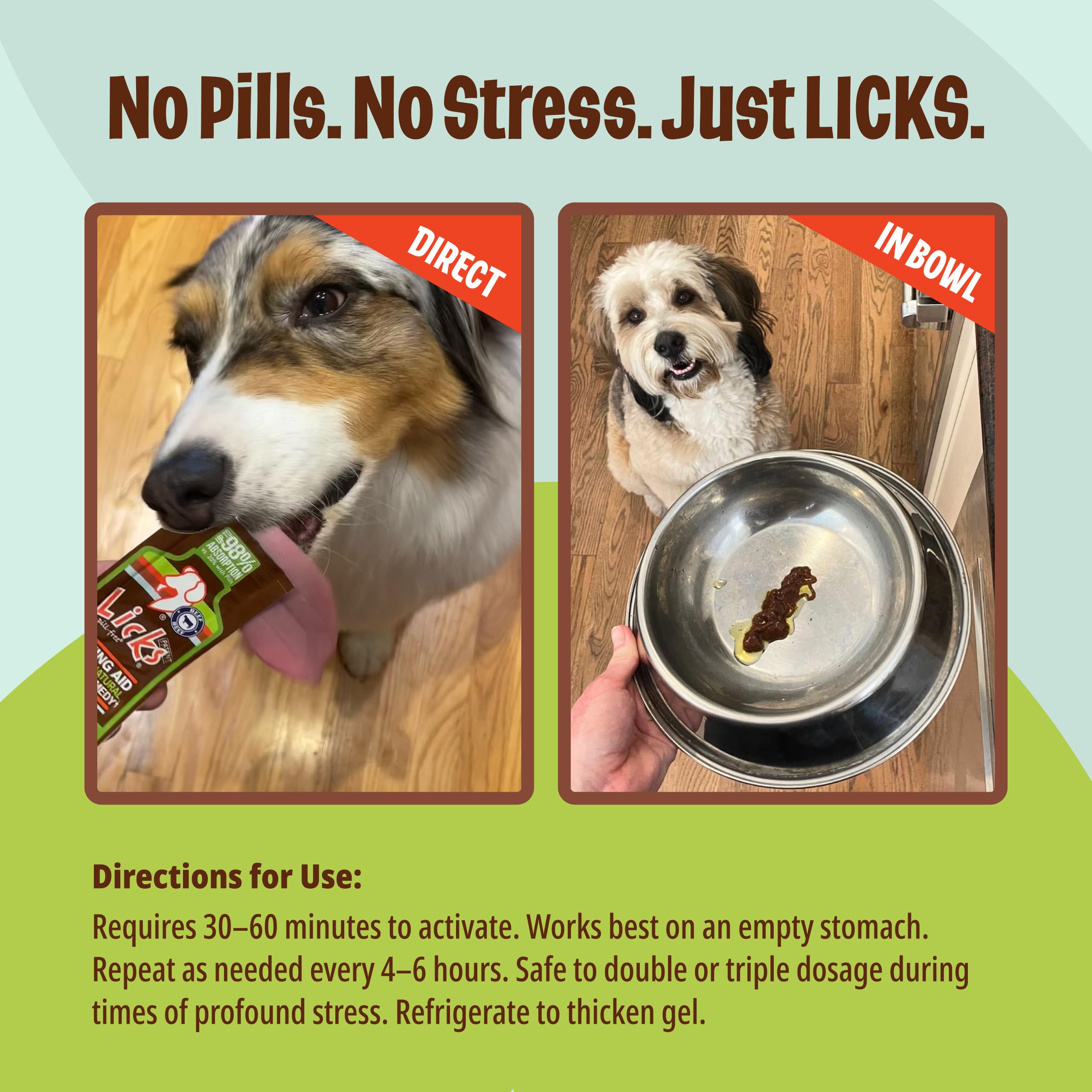 Producto Licks producido en Estados Unidos