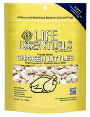 Life Essentials by Cat-Man-Doo: trozos de pollo liofilizado para gatos.