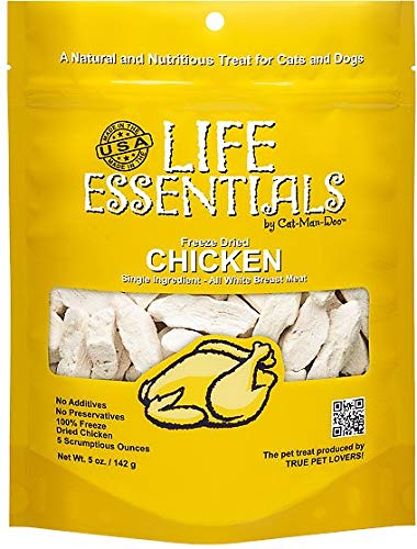 LIFE ESSENTIALS BY CAT-MAN-DOO lote de 6 bocaditos, ideal para entrenamiento y recompensa.
