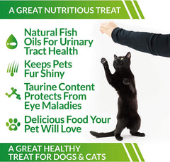 LIFE ESSENTIALS BY CAT-MAN-DOO textura ligera, ideal para gatos quisquillosos.