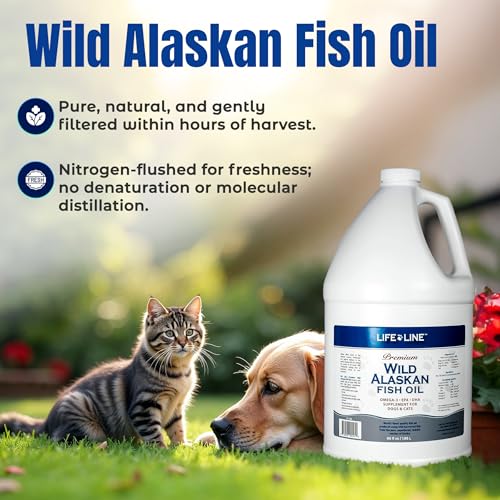 Life Line Aceite de Pescado Salvaje de Alaska: dosis fácil para mezclar con la comida.