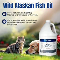 Life Line Aceite de Pescado Salvaje de Alaska: dosis fácil para mezclar con la comida.