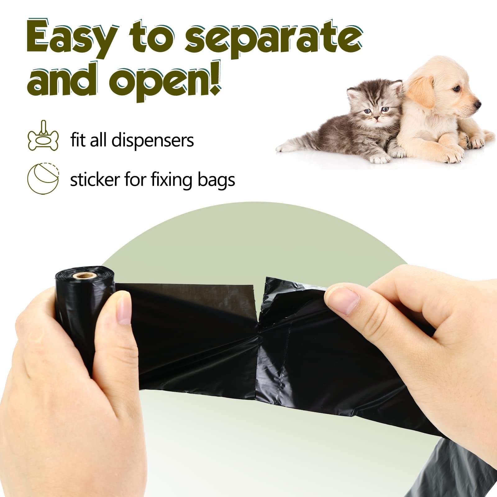 Bolsas Lifegogo sin fragancia para paseos limpios
