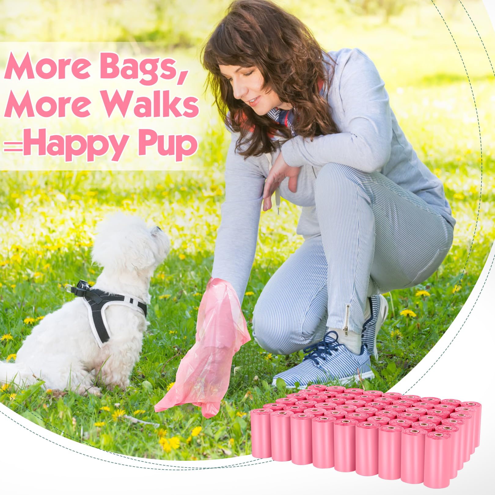 Dispensador reutilizable Lifegogo incluido para paseos ordenados.