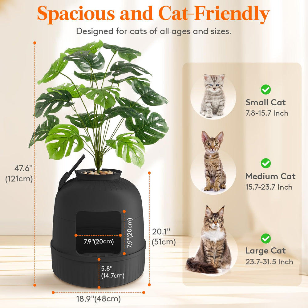 Lifewit, umbral bajo facilita la entrada de gatos de todas las edades.